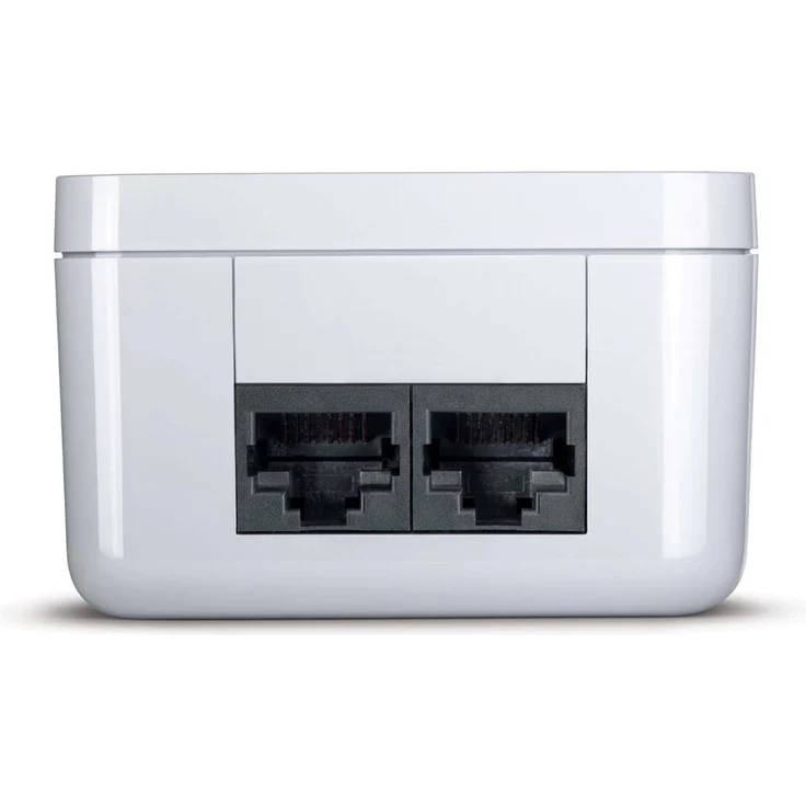 devolo dLAN 550 duo+ Powerlan Adapter (2x LAN Port, Kompaktgehäuse, Netzwerk, LAN Steckdose einfaches LAN Netzwerk aus der Steckdose) weiß – Bild 3