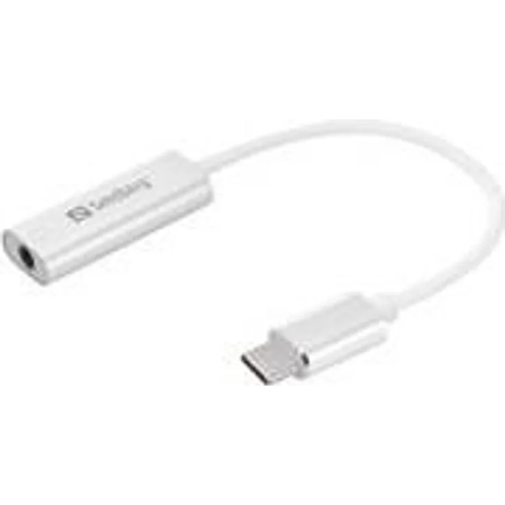 Sandberg - Adapter USB-C auf Klinkenstecker - USB-C (M) bis Stereo Mini-Klinkenstecker (W)
