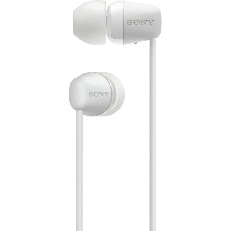 Sony WI-C200W In-Ear Kopfhörer, mit Bluetooth, Mikrofon, weiß – Bild 3