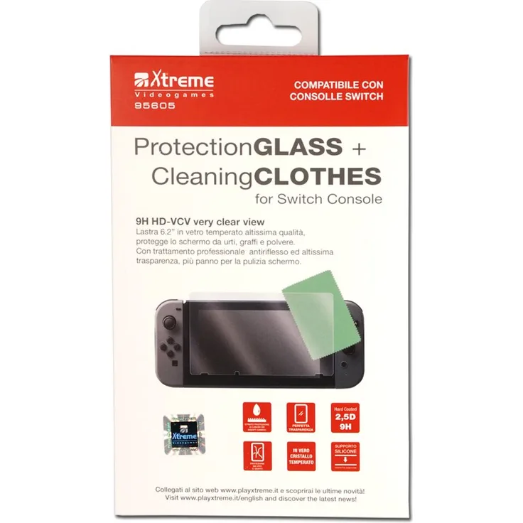 Xtreme 95605 Schalter 1Stück(e) Bildschirmschutzfolie - Bildschirmschutzfolien (Nintendo, Switch, 1 Stück(e))
