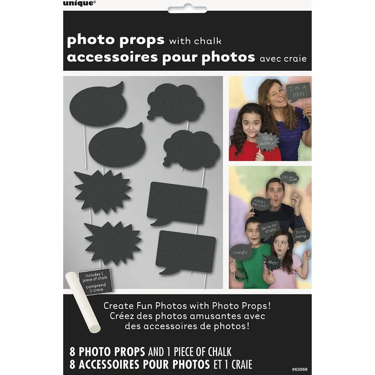 Unique Party Supplies Photo Booth Requisiten