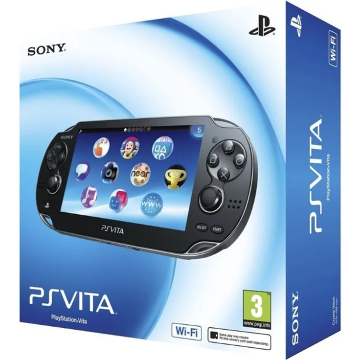 Sony PlayStation Vita Wi-Fi Schwarz 512MB