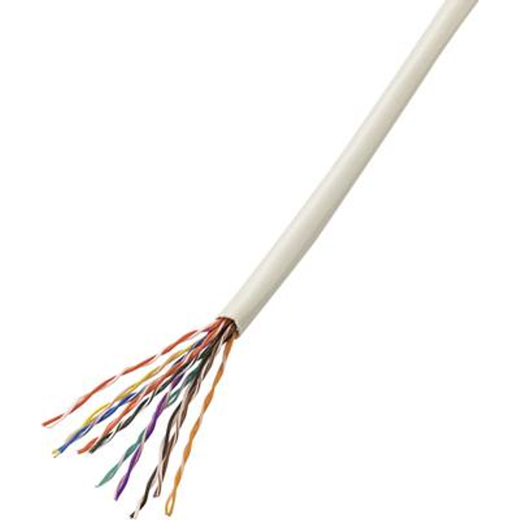 TRU COMPONENTS Telefonkabel J-Y(ST)Y 10 x 2 x 0.60 mm Grau 1567184 50 m (1567184)