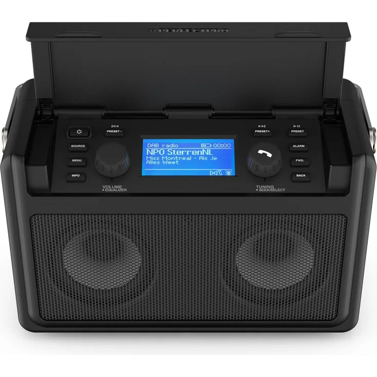 PerfectPro Audisse Internetradio, UKW/DAB+, WiFi, Bluetooth, tragbar, USB, AUX