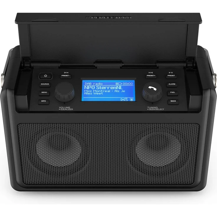 PerfectPro Audisse Internetradio, UKW/DAB+, WiFi, Bluetooth, tragbar, USB, AUX – Bild 1