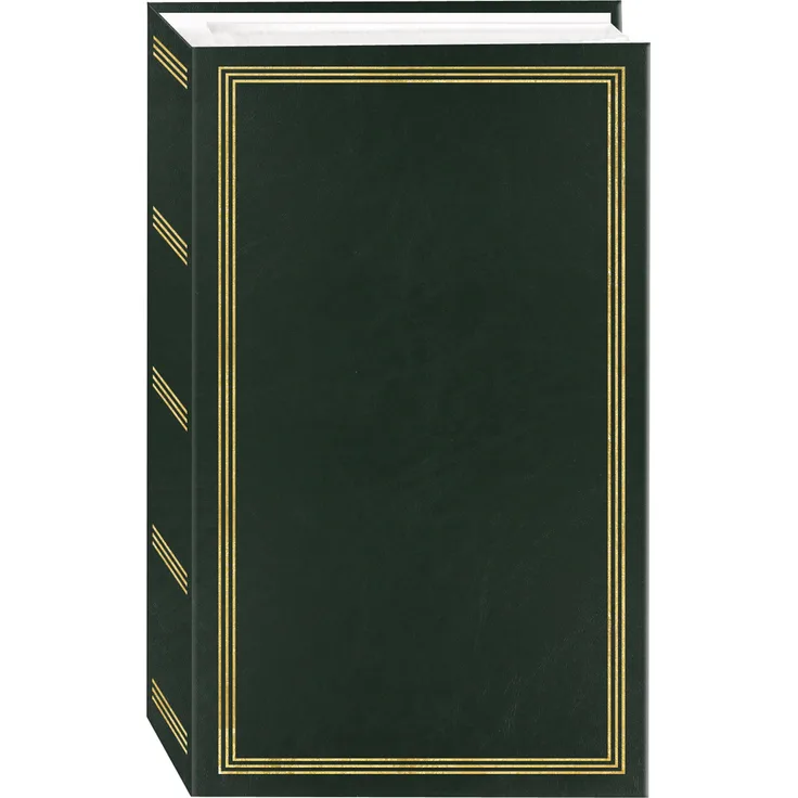 Pioneer Foto Alben stc-504/NB 3 Ring Foto Album mit 504 Taschen halten 10,2 x 15,2 cm Fotos, Marineblau Traditionell hunter green