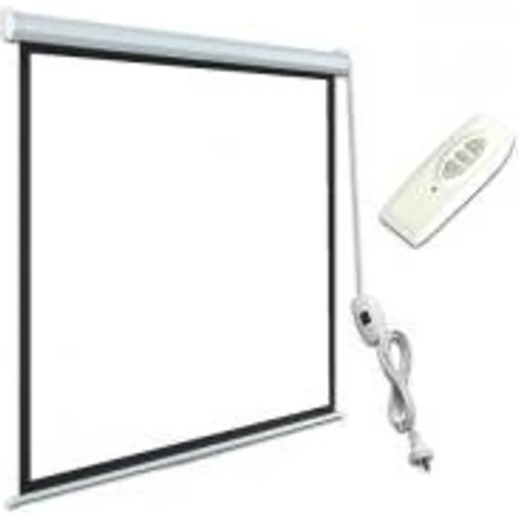 ART EM-84, 4:3 84Zoll 4:3 Weiß Projektionsleinwand - Projektionsleinwände (4:3, Motorisiert, 2,13 m (84 Zoll), 4:3, Weiß)