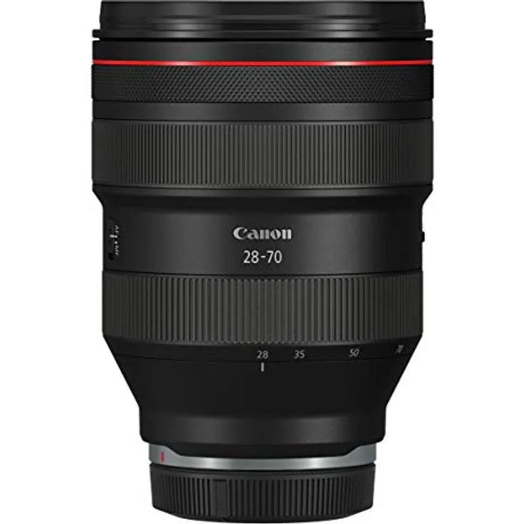 Canon Zoomobjektiv RF 28-70mm F2L USM für EOS R (95mm Filtergewinde, Autofokus, Lichtstark) schwarz