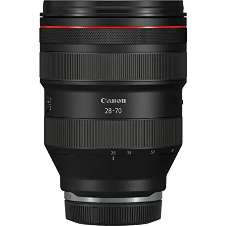 Canon Zoomobjektiv RF 28-70mm F2L USM für EOS R (95mm Filtergewinde, Autofokus, Lichtstark) schwarz – Bild 1