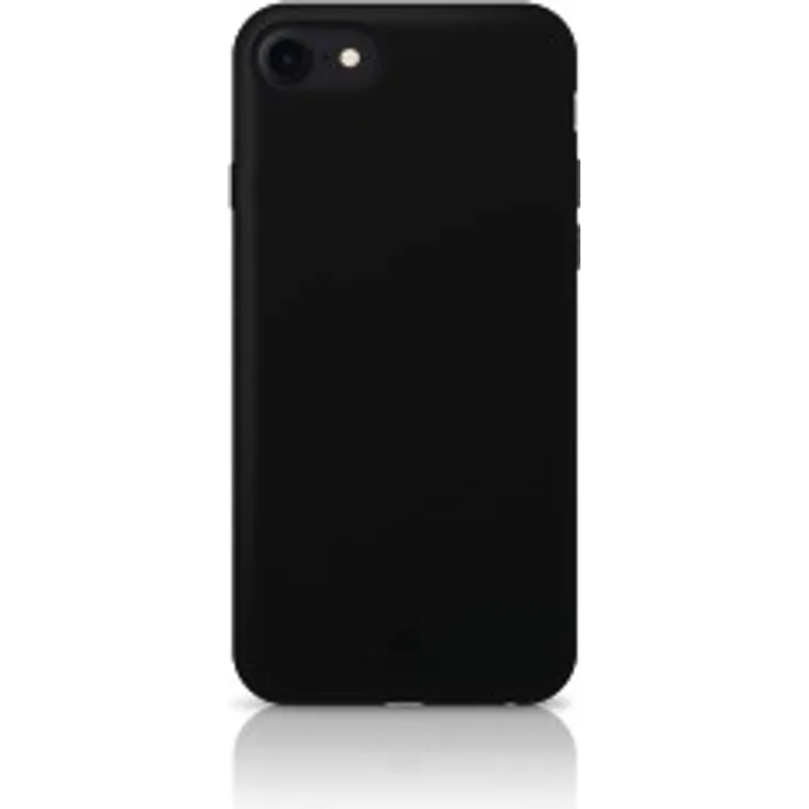 Black Rock - Fitness Case Hülle für Apple iPhone 7-8-SE (2020 | Anti-Rutsch-Struktur, schweißresistent, LSR Cover (Schwarz)
