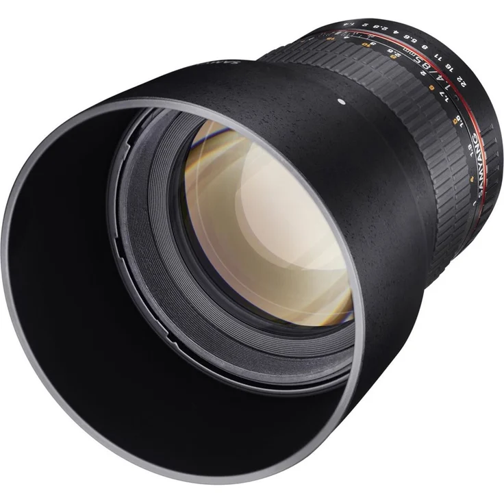 Samyang 85-1,4 Objektiv DSLR Sony E manueller Fokus Fotoobjektiv, Porträtobjektiv schwarz – Bild 2