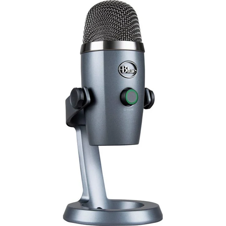 Blue Microphones Yeti Nano USB Mic, Nano Grey, Mikrofon, grau – Bild 1