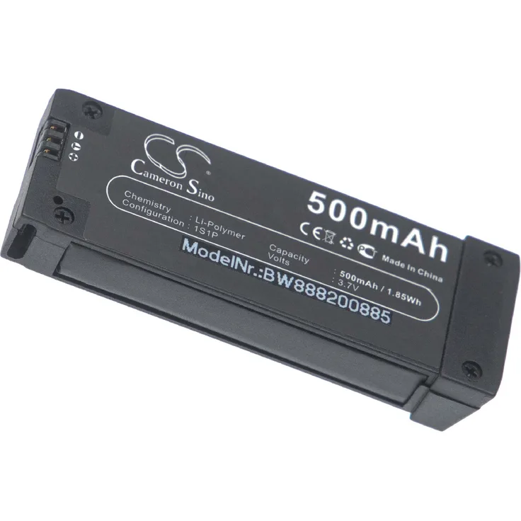 vhbw Akku passend für Eachine E58 Drohne Multicopter Quadrocopter (500mAh, 3.7V, Li-Polymer)