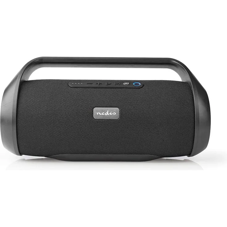 Nedis Party Boombox 90W (90W- 6 Std Akku- Bluetooth- TWS- Tragegriff) (SPBB320BK) schwarz