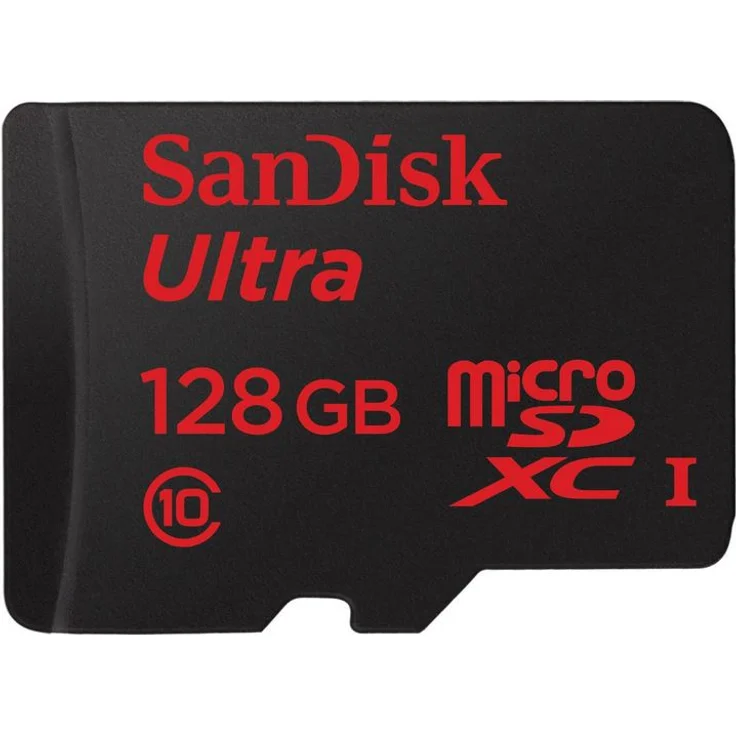 SanDisk Ultra Imaging microSDXC 128GB bis zu 80 MB-Sek Class 10 Speicherkarte + SD-Adapter – Bild 1