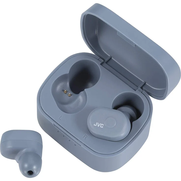 JVC HA-A10T-HU Misty-Gray In-Ear Kopfhörer, mit Bluetooth, Mikrofon, grau – Bild 1