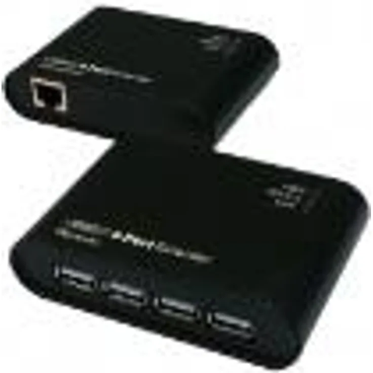 EXSYS EX-1445 Network transmitter & receiver Schwarz Netzwerk-Erweiterungsmodul (EX-1445)