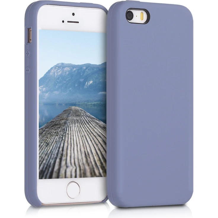 kwmobile Handyhülle, Hülle für Apple iPhone SE (1.Gen 2016) - 5 - 5S - TPU Silikon Handy Schutzhülle Cover Case