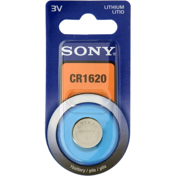 Sony Lithium Knopfzelle CR1620