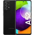 Samsung Galaxy A52 Smartphone 16,51cm (6,5 Zoll) AMOLED-Display, 128GB interner Speicher, 6GB RAM, Dual-SIM, Android, Awesome Black