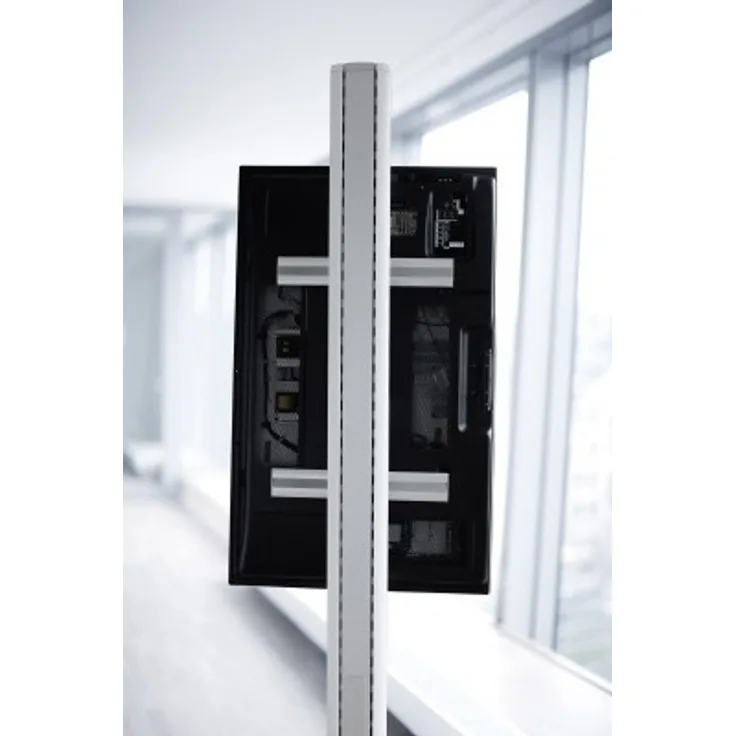 SMS Smart Media Solutions PD210002 Flachbildschirm-Standfuß, 2,03 m (80 Zoll) Silber, 100 kg, 200 x 200 mm, 1200 x 700 mm, 152,4 cm (60 Zoll)