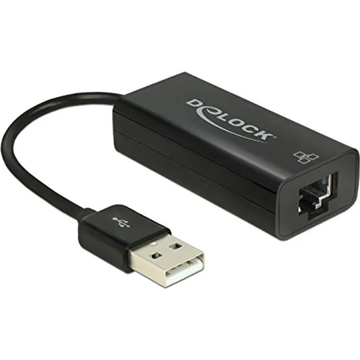 DeLock Adapter USB 2.0 > Ethernet RJ45 10-100