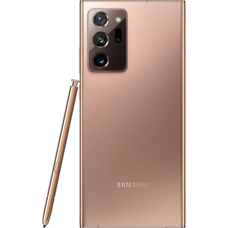 Samsung Galaxy Note 20 Ultra 5G Smartphone 17,53cm (6,9 Zoll) AMOLED-Display, 256GB interner Speicher, 12GB RAM, Dual-SIM, Android, Mystic Bronze – Bild 2