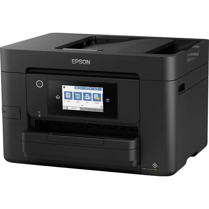 Epson WorkForce Pro WF-4820DWF 4-in-1 Tintenstrahl-Multifunktionsgerät (Drucker, Scanner, Kopierer, Fax) Auflösung: 4800 x 2400, USB, LAN, WLAN, AirPrint, Mobile Print, WiFi-Direct (C11CJ06403)