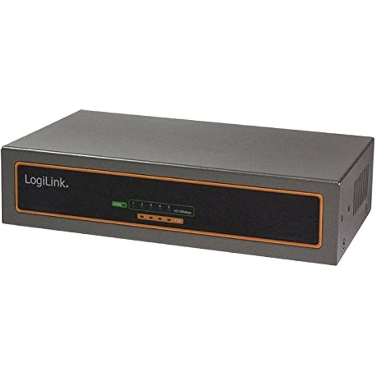 LogiLink NS0098 Desktop Switch Power Over Ethernet (PoE) 10-100 MBit-s 5-Ports