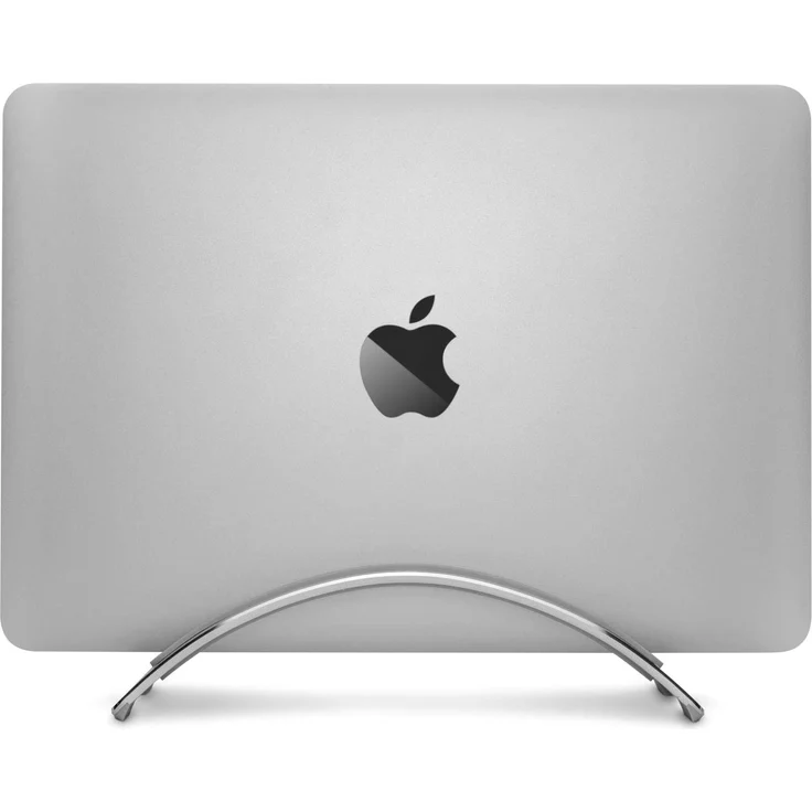 Twelve South BookArc für MacBook | Platzsparender vertikaler Tischständer für Apple Notebooks (Silber) – Bild 1