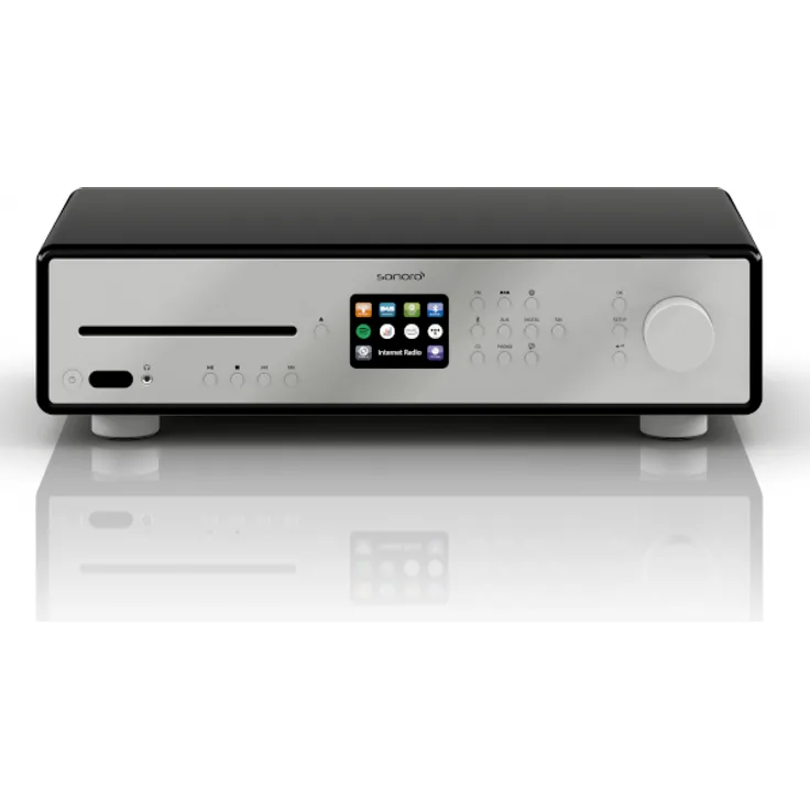 sonoroMAESTRO HiFi Receiver mit Internetradio & CD-Player in schwarz - Preisvergleich