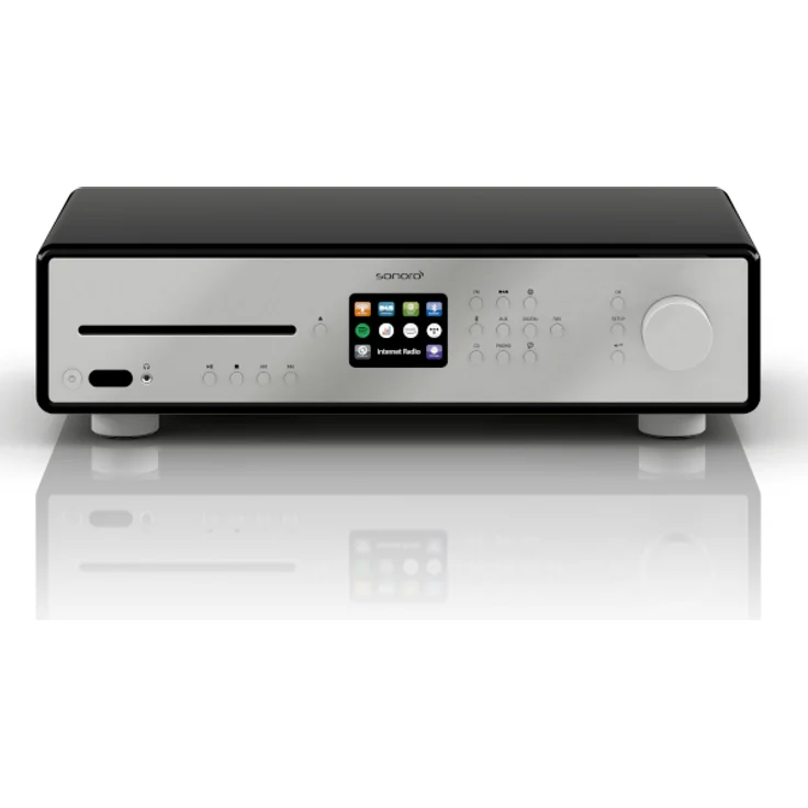 sonoroMAESTRO HiFi Receiver mit Internetradio & CD-Player in schwarz - Preisvergleich – Bild 1