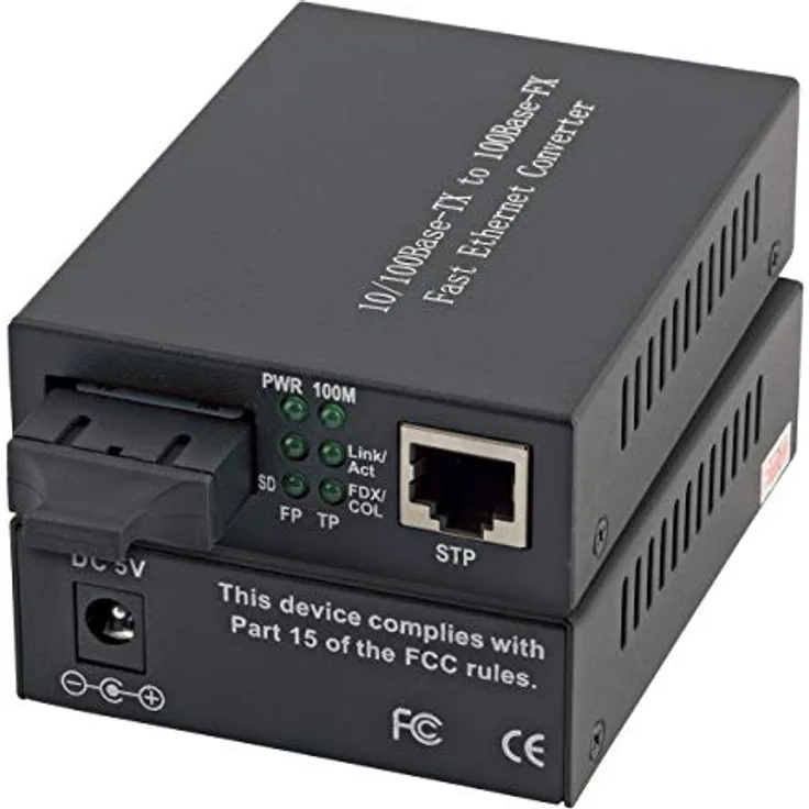 EFB-Elektronik Media Konverter Gigabit MM-SM 10-100-1000T - 1000BaseLX-SC