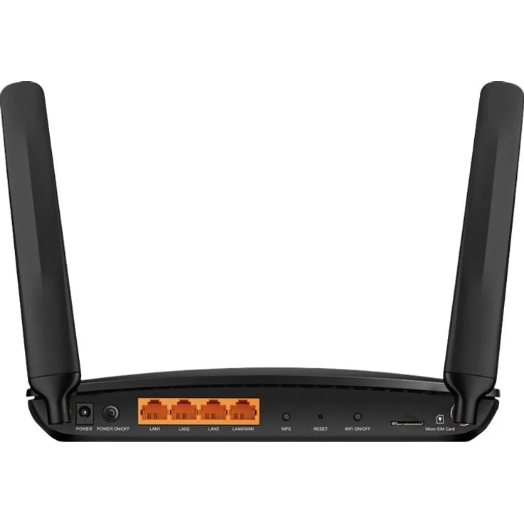 TP-Link Archer MR600 AC1200 Mbps LTE Router Dualband 4G + Cat6-Gigabit-WLAN Router (300 Mbit-s im Download, simultanes Dualband, 300 Mbit-s(2,4GHz) + frei konfigurierbarer LAN-WAN-Port) schwarz – Bild 4