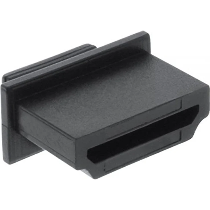InLine 59948L 10er Pack Staubschutz, für HDMI Buchse, schwarz – Bild 1