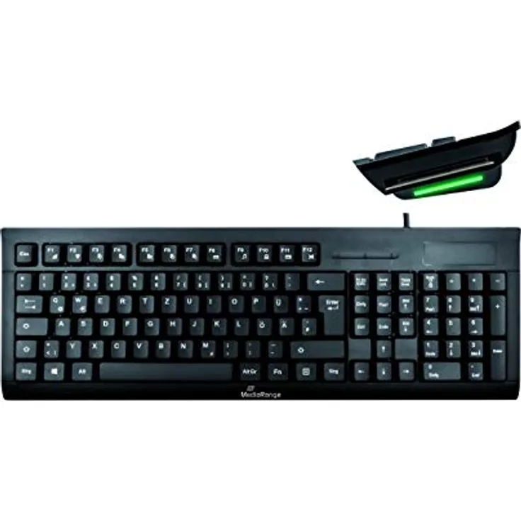 MediaRange MROS114 Tastatur USB QWERTZ Deutsch Schwarz ( MROS114 )