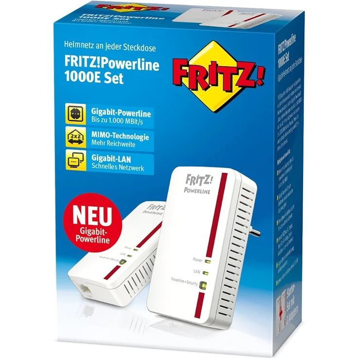 AVM FRITZ!Powerline 1000E Kit (20002688) – Bild 2