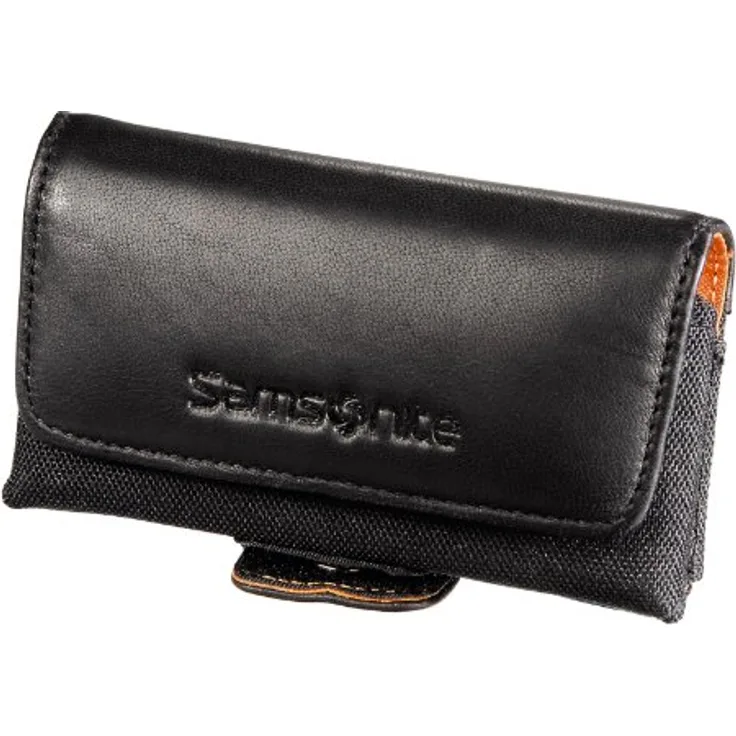Samsonite Handy-Köchertasche ''Lucca'', Gr. 2, Schwarz-Orange