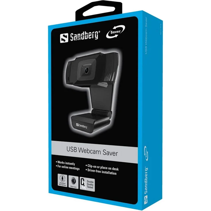 Sandberg USB Webcam Saver - Web-Kamera - Farbe - 640 x 480 - Audio - USB 2.0 – Bild 2