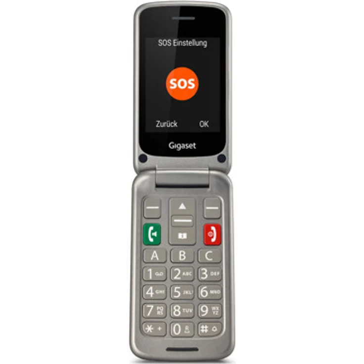 Gigaset GL590 Seniorenhandy Titan/Silber – Bild 3