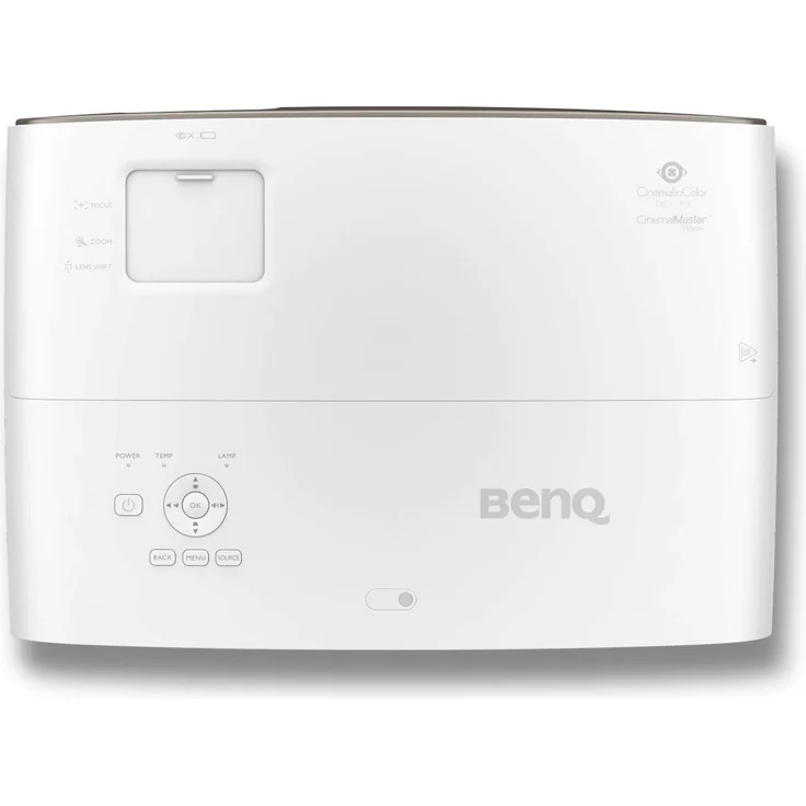 BenQ W2700i Heimkino-Beamer, DLP, 4K (3840 x 2160), Kontrast 30000:1, 2000 ANSI-Lumen, Bildverhältnis 16:9, silber/weiß – Bild 3