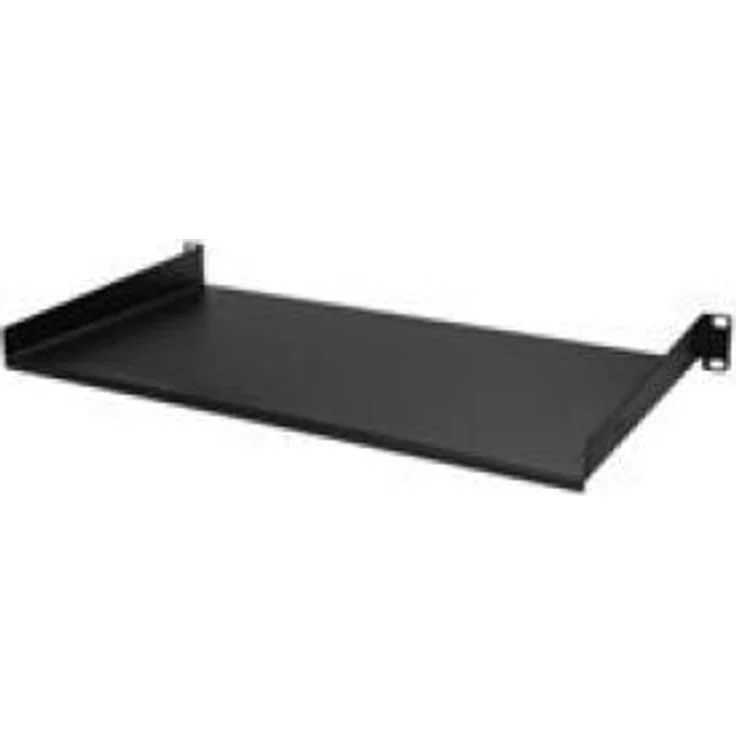 StarTech.com Server Rack Fachboden 1 HE, 25 cm Tief, Stahl – Bild 1