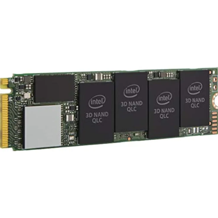 Intel Solid-State Drive 660p Series - Solid-State-Disk - verschlüsselt - 512 GB - intern - M.2 2280 - PCI Express 3.0 x4 (NVMe) - 256-Bit-AES (SSDPEKNW512G8X1)