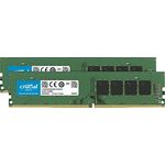 Crucial CT2K16G4DFRA266 32GB (16GB x2) Speicher Kit (DDR4, 2666 MT-s, PC4-21300, DIMM, 288-Pin)