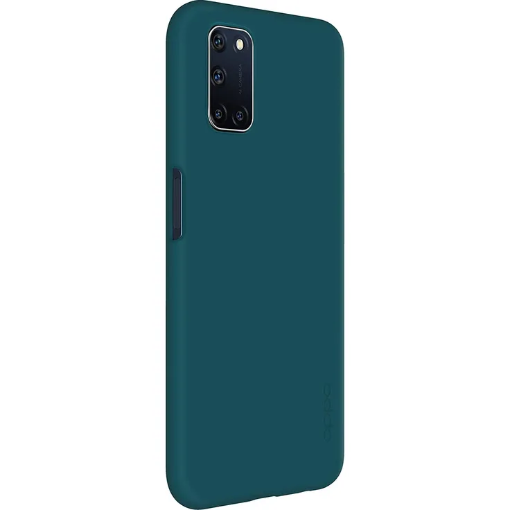 Oppo Schutzhülle Liquid Silicon Case, TPE, geeignet für Oppo A52/A72, grün
