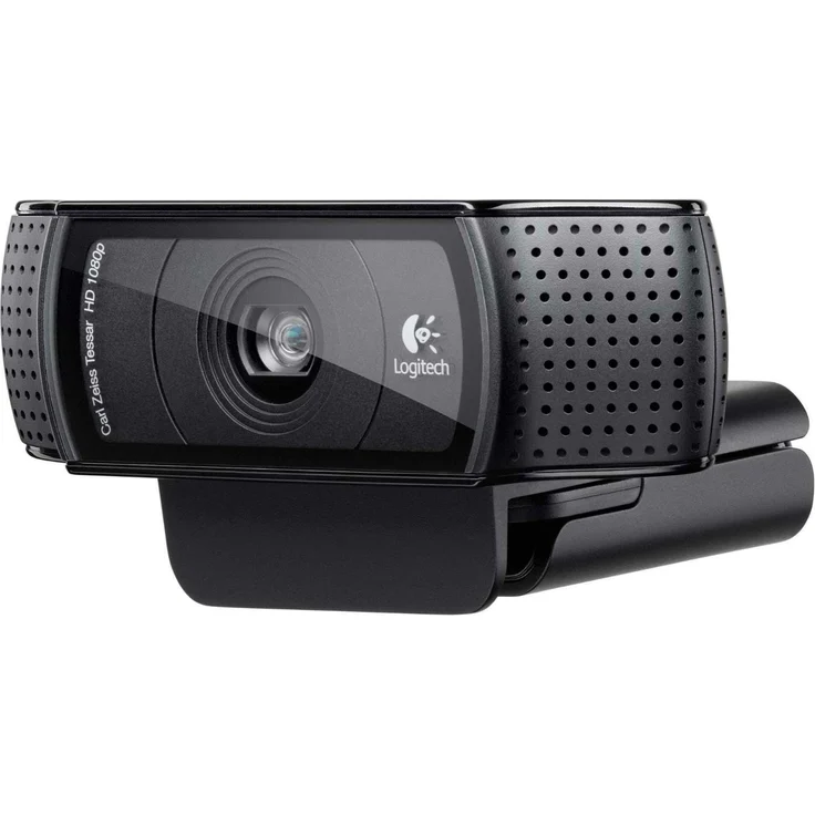 Logitech HD Pro Webcam C920 - Web-Kamera - Farbe - 1920 x 1080 - Audio - USB 2.0 - H.264 (960-000768) – Bild 3
