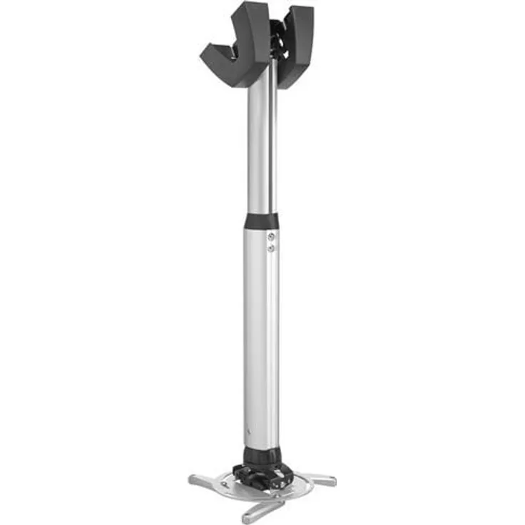 Beamer-Deckenhalterung Neigbar, Drehbar Boden-/Deckenabstand (max.): 85 cm Vogel´s PPC 1555 Silber Silber