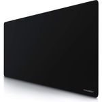 CSL - Übergröße Mauspad Gaming Titanwolf 1200x600mm - XXXL Mousepad groß mit Motiv - Tischunterlage Large Size - verbessert Präzision und Geschwindigkeit - XXL z.B. für Logitech Maus und Tastatur