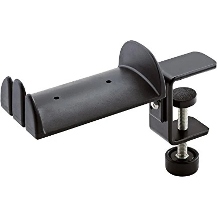K & M 16090 Kopfhörerhalter, Schwarz – Bild 1