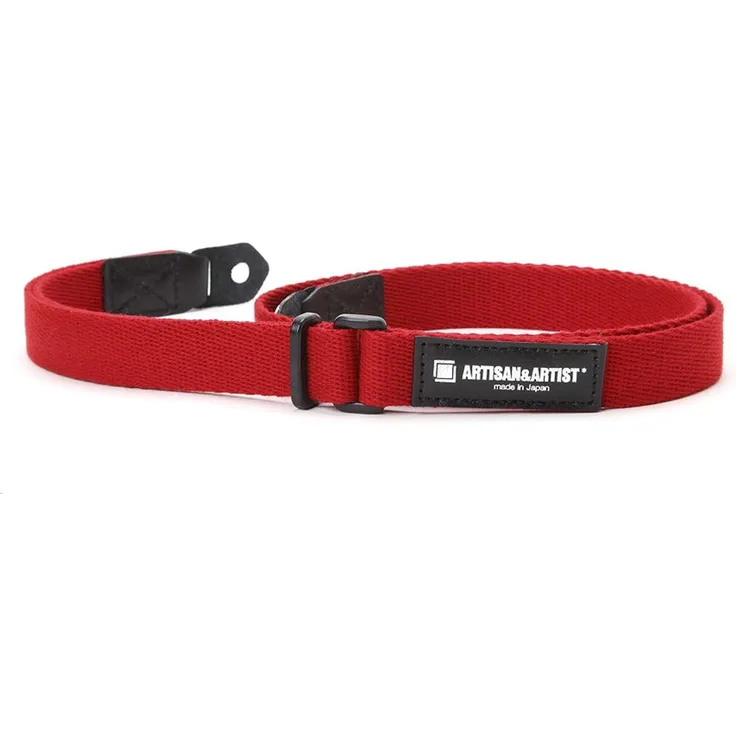 Artisan & Artist ACAM 108 Textil Acryl Kameragurt rot